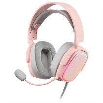 Gaming Headset mit Mikrofon Mars Gaming Rosa