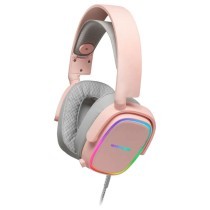 Auriculares con Micrófono Gaming Mars Gaming Rosa