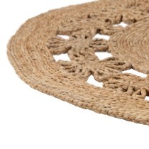 Carpet Natural Jute 120 x 120 cm