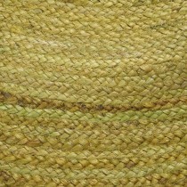 Carpet Green Jute 120 x 120 cm