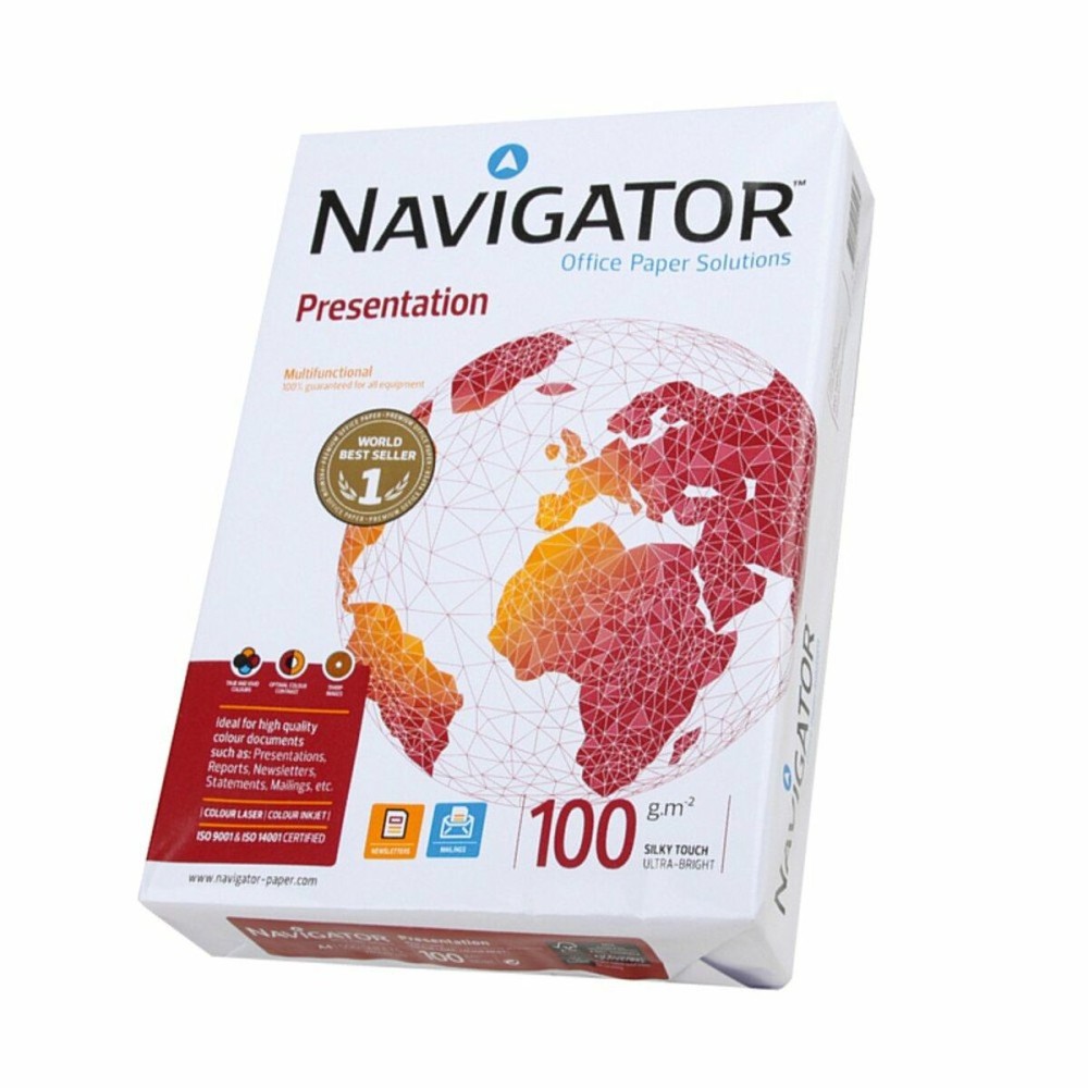 Druckerpapier Navigator Presentation Weiß A4 (5 Stück)