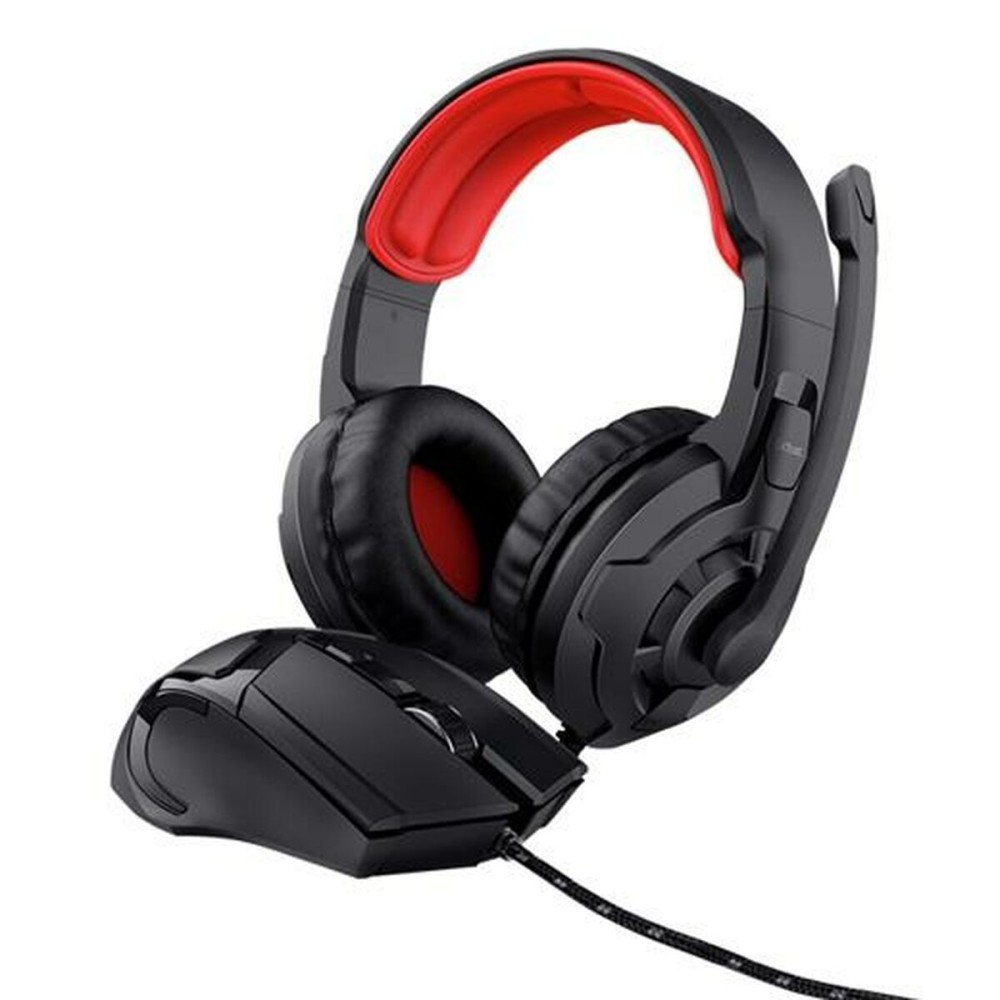 Pack Gaming Trust 24761 Auriculares Rato Preto