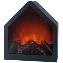 Chimenea Eléctrica Decorativa de Pared Ambients (2 Unidades)