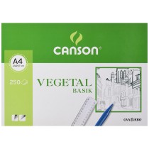 Carta vegetale Canson Basik A4 250 Foglie 90 g/m² (210 x 297 mm)