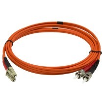 Faseroptisches Kabel Startech 50FIBLCST2 2 m Orange