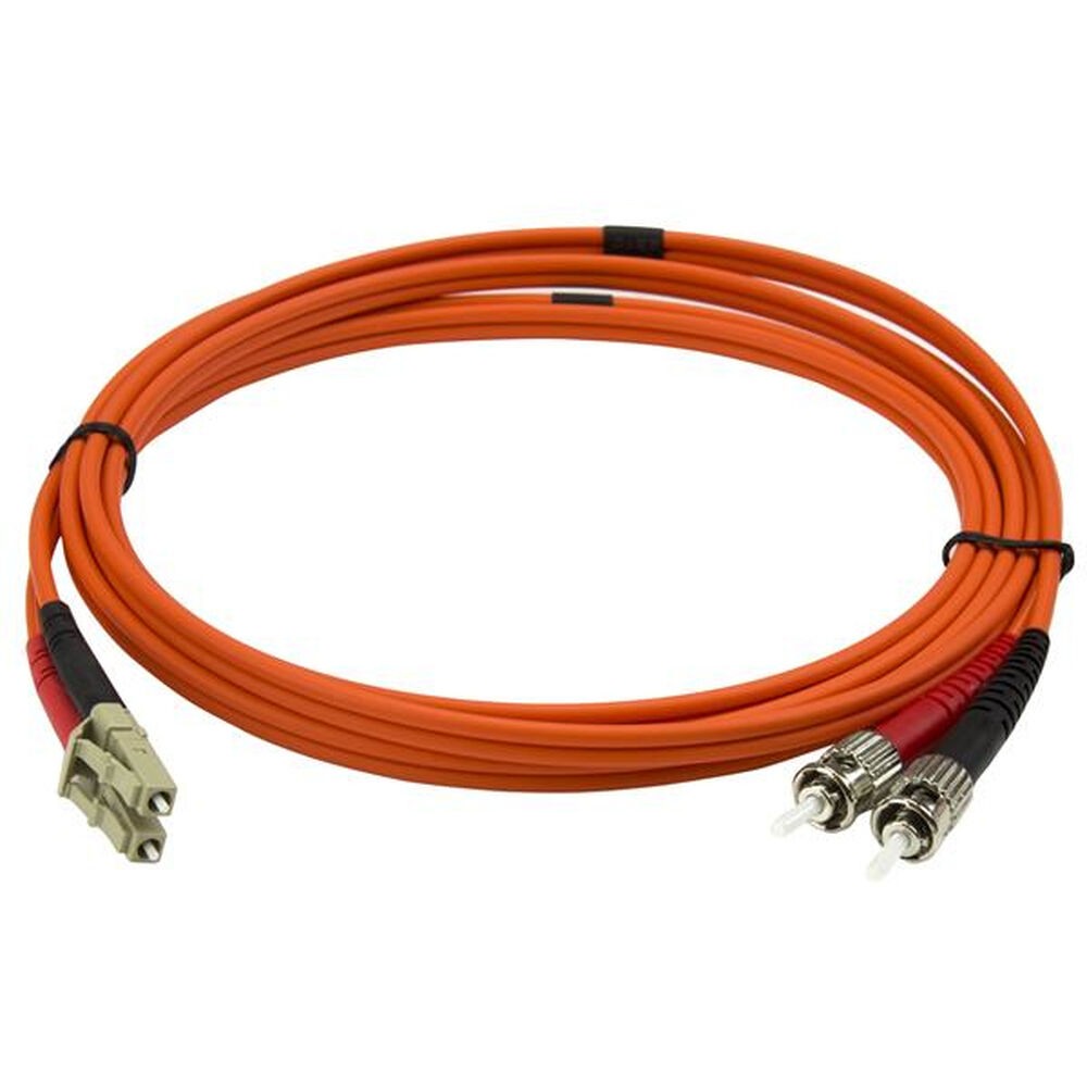 Cable fibra óptica Startech 50FIBLCST2 2 m Naranja