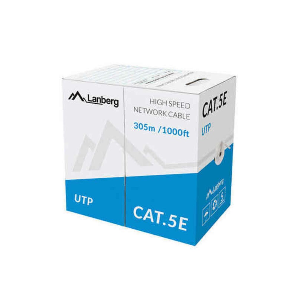 UTP Category 5e Rigid Network Cable Lanberg LCU5-10CC-0305-S Coil 305 m