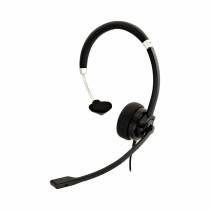 Auriculares com microfone V7 HU411                Preto