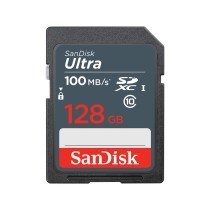 Scheda Di Memoria Micro SD con Adattatore SanDisk SDSDUNR 128 GB