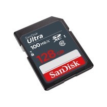 Micro SD Memory Card with Adaptor SanDisk SDSDUNR 128 GB