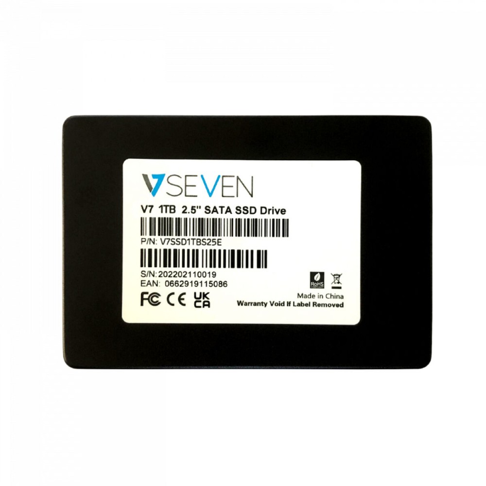 Festplatte V7 V7SSD1TBS25E 1000 GB 2,5"