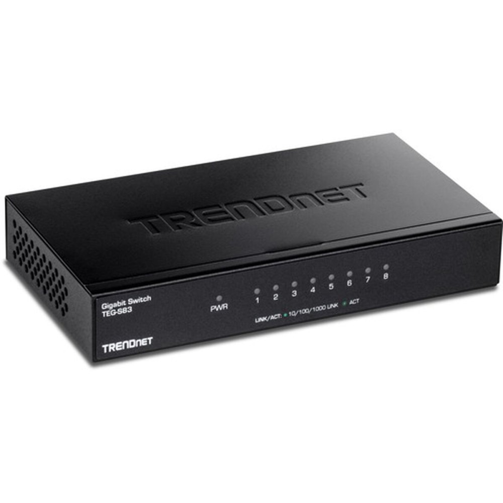 Switch Trendnet TEG-S83 Nero