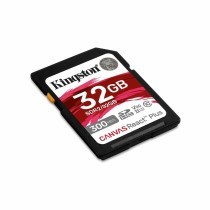 Tarjeta de Memoria Micro SD con Adaptador Kingston SDR2/32GB 32 GB 8K Ultra HD SDXC UHS-II