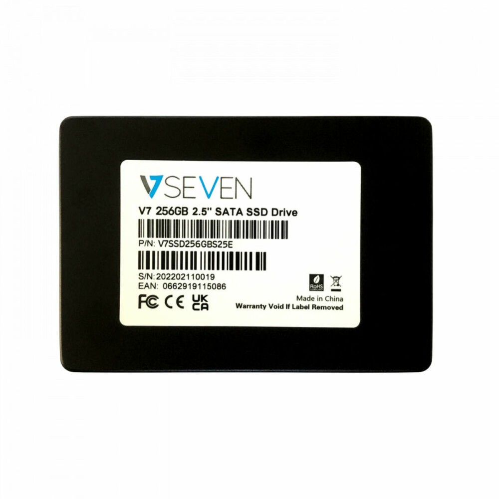 Hard Drive V7 V7SSD256GBS25E 256 GB SSD 2.5" M.2