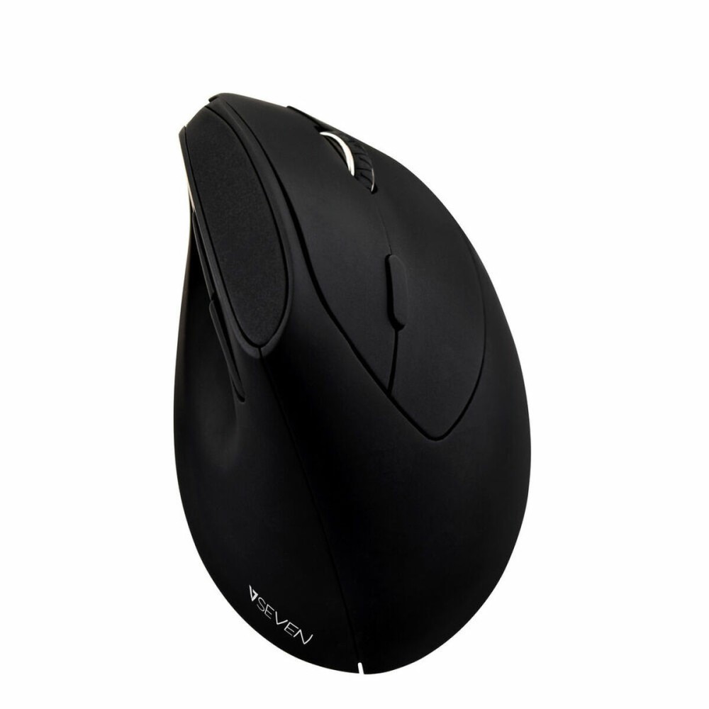 Schnurlose Mouse V7 MW500-1E Schwarz 1600 dpi