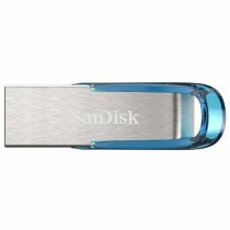 Memória USB SanDisk SDCZ73-032G-G46B Azul Prateado