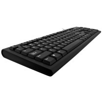 Tastatur mit Maus V7 CKU200FR Schwarz Französisch AZERTY