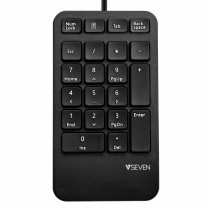 Teclado numérico V7 KP400-1E Negro