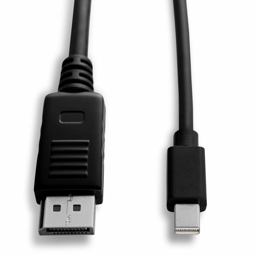 Mini-DisplayPort-Kabel zu DisplayPort V7 V7MDP2DP-6FT-BLK-1E  Schwarz