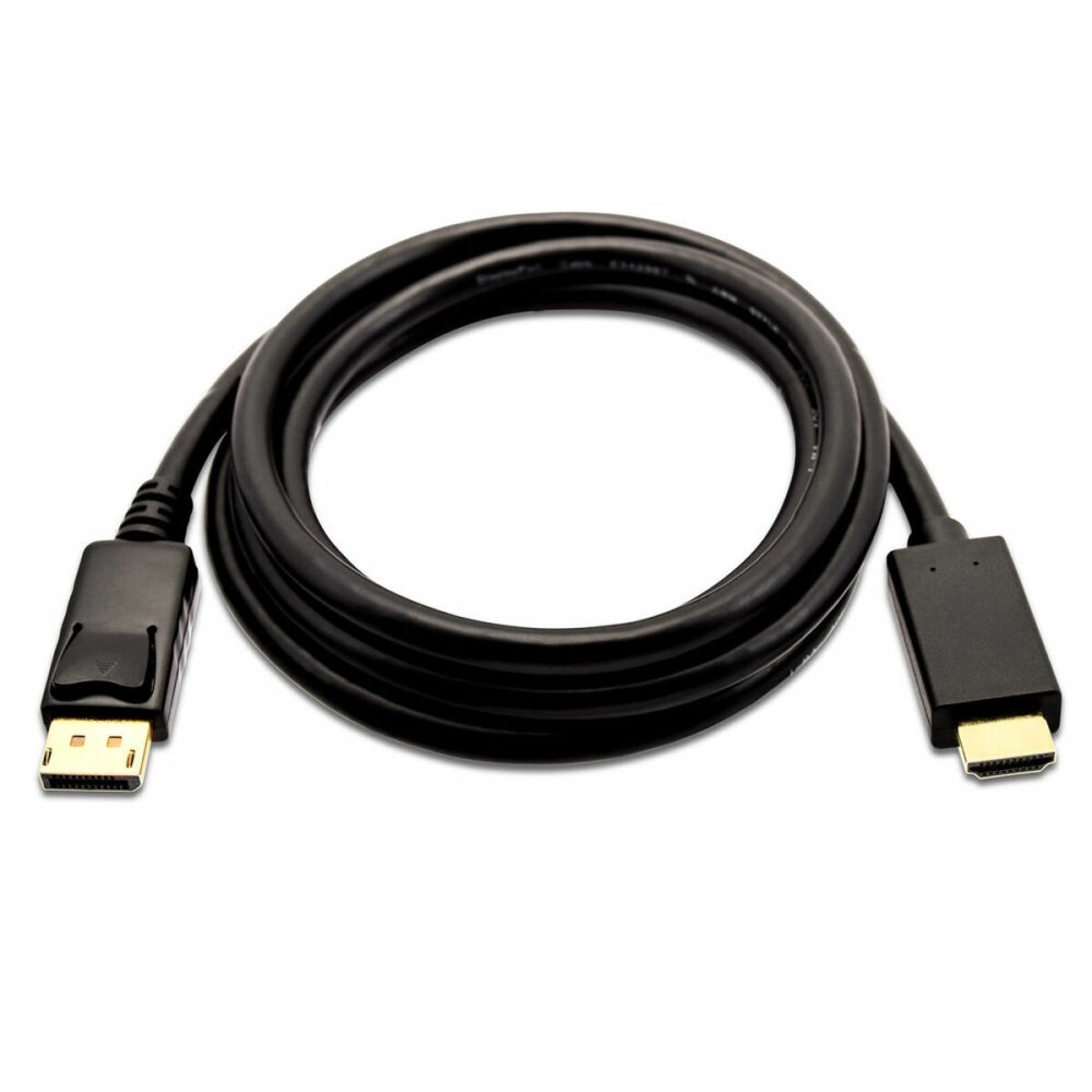 Cabo DisplayPort a HDMI V7 V7DP2HD-03M-BLK-1E   Preto