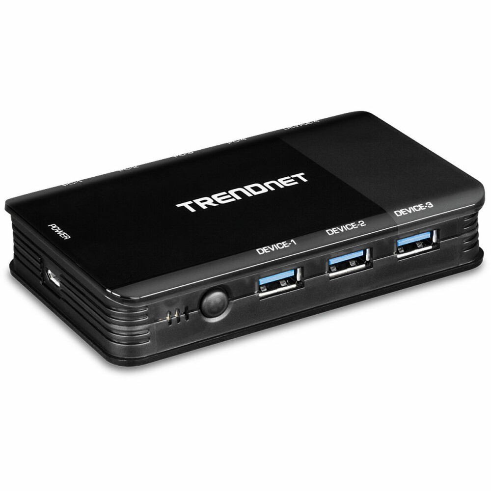 Switch Trendnet TK-U404 USB Preto