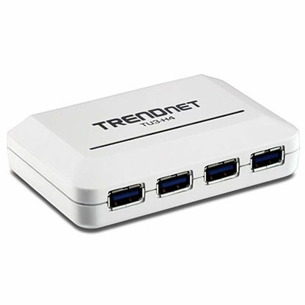 USB Hub Trendnet TU3-H4               White