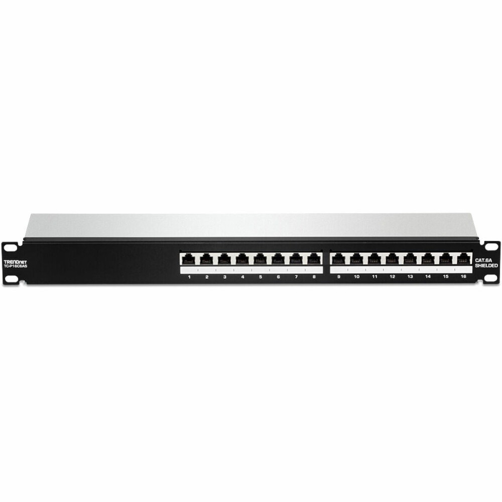 16-port UTP Kategorie 6 Steckleiste Trendnet TC-P16C6AS          