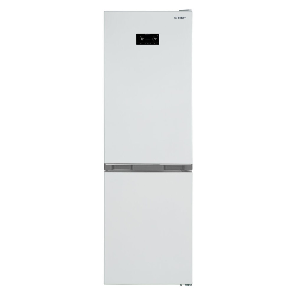 Combined Refrigerator Sharp SJBA10DHXWD White