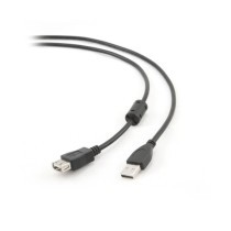 Cable USB GEMBIRD CCF-USB2-AMAF-6 1,8 m Negro