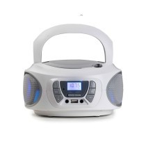 Radio CD Bluetooth MP3 FONESTAR BOOM-ONE-B White