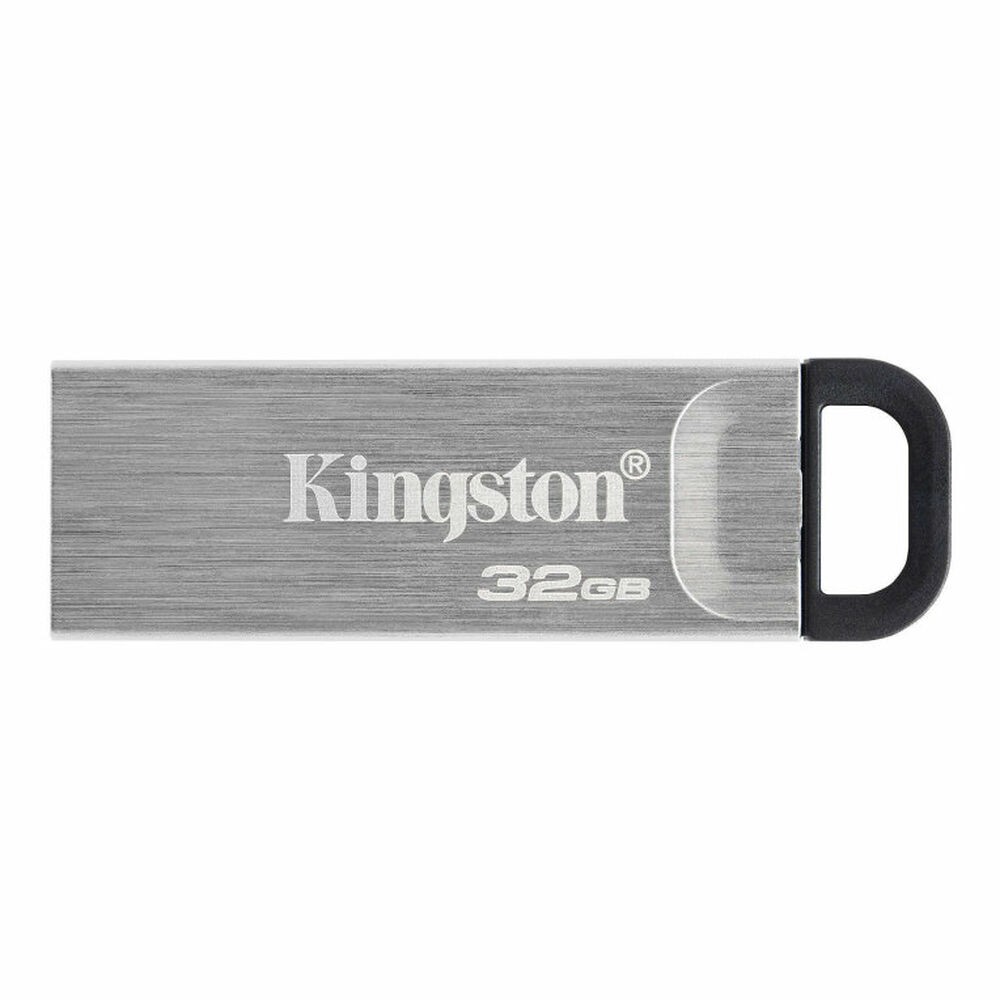 Memoria USB Kingston DTKN/32GB Nero Argentato Argento 32 GB