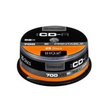 CD-R Printable INTENSO 1801124 52x 700 MB 25 pcs