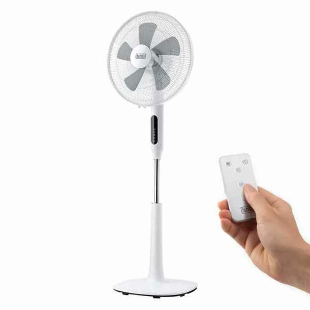 Ventilador de Pé Black & Decker ES9440170B 135 cm 50 W Branco