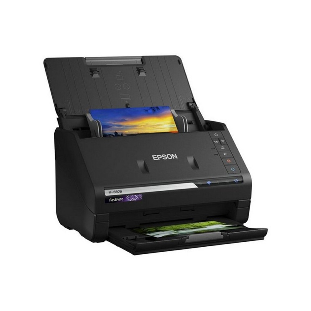 Escáner Doble Cara Epson FastFoto FF-680W 300 dpi 45 ppm WIFI