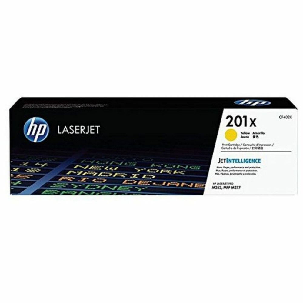 Toner Originale HP T201X Giallo