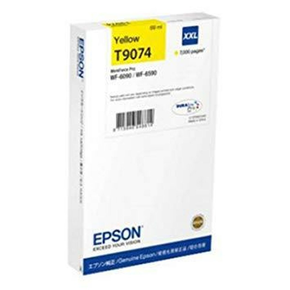 Original Ink Cartridge Epson WF-6xxx XXL Yellow