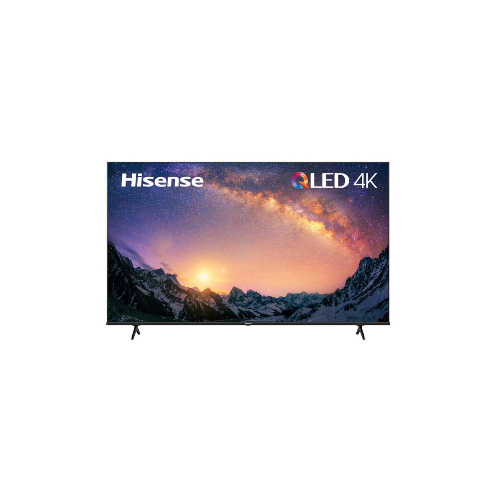Smart TV Hisense 50E7HQ Preto 50" QLED LED 4K Ultra HD