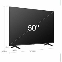 Smart TV Hisense 50E7HQ Preto 50" QLED LED 4K Ultra HD