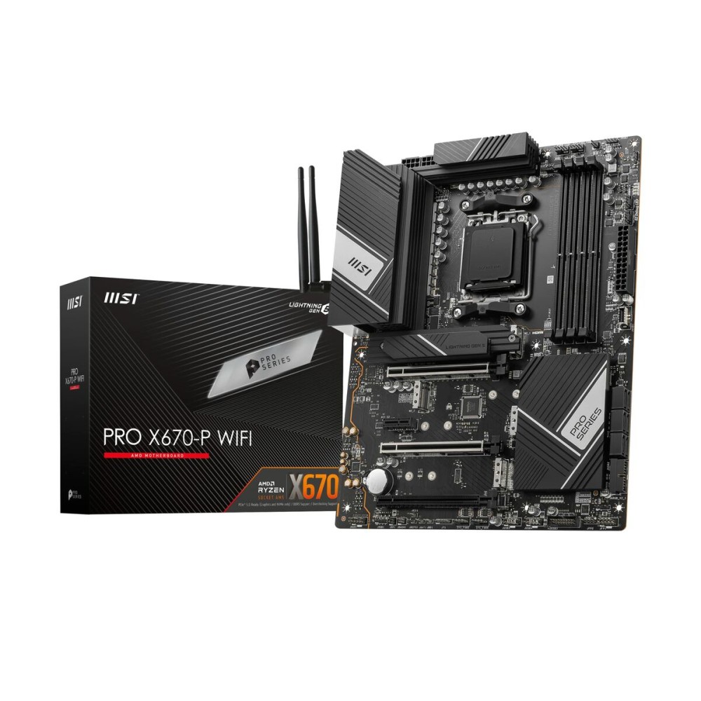 Motherboard MSI PRO X670-P WIFI AMD AMD AM5