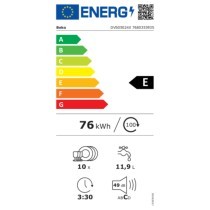 Geschirrspüler BEKO DVS05024X Edelstahl (45 cm)