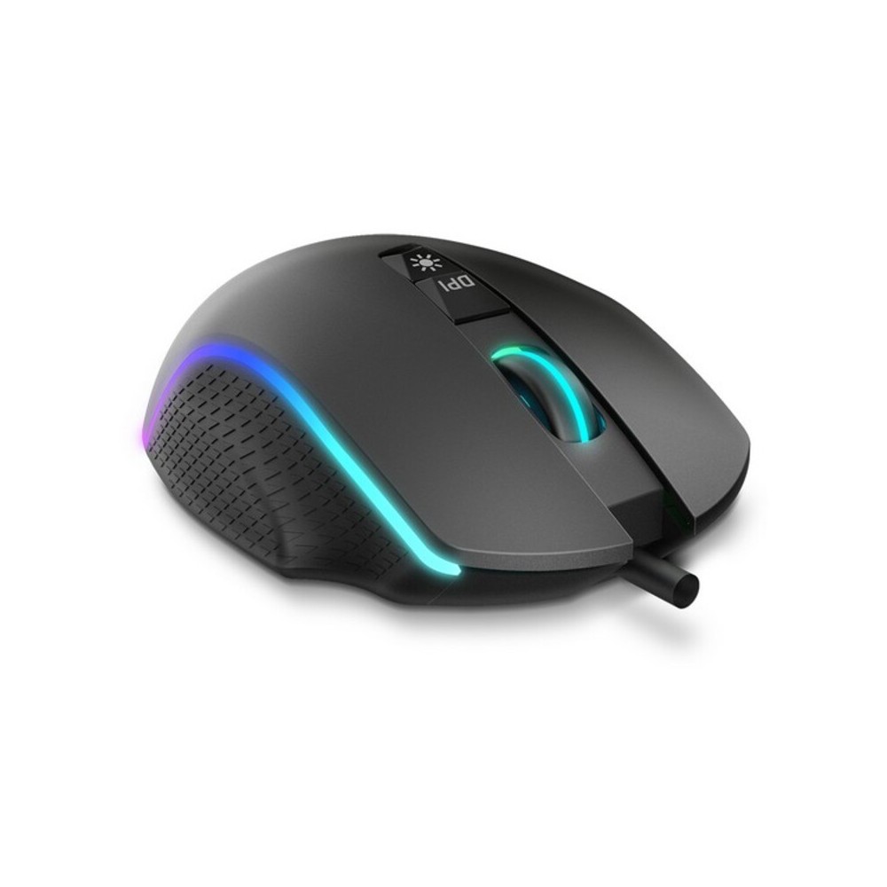 LED Gaming-Maus Krom NXKROMKEOS 6400 dpi RGB Schwarz