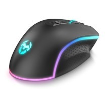 LED Gaming-Maus Krom NXKROMKEOS 6400 dpi RGB Schwarz