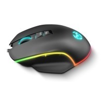 LED Gaming-Maus Krom NXKROMKEOS 6400 dpi RGB Schwarz