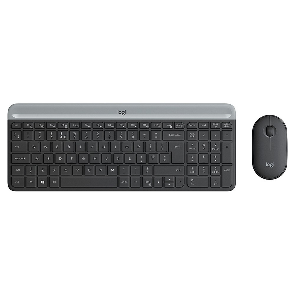 Tastatur Logitech Französisch AZERTY QWERTY (Restauriert C)