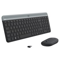 Tastatur Logitech Französisch AZERTY QWERTY (Restauriert C)