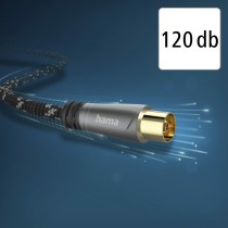 Antenna cable Hama 00205070 1,5 m Black