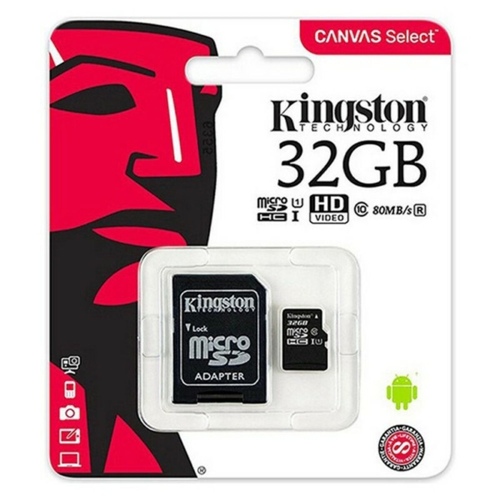 Mikro SD Speicherkarte mit Adapter Kingston exFAT