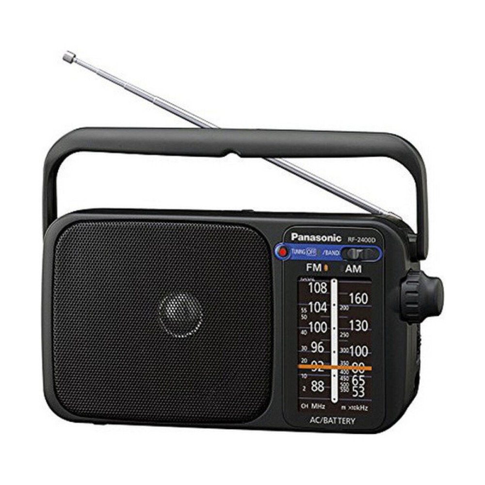 Radio Portátil Panasonic Corp. RF2400DEGK Negro