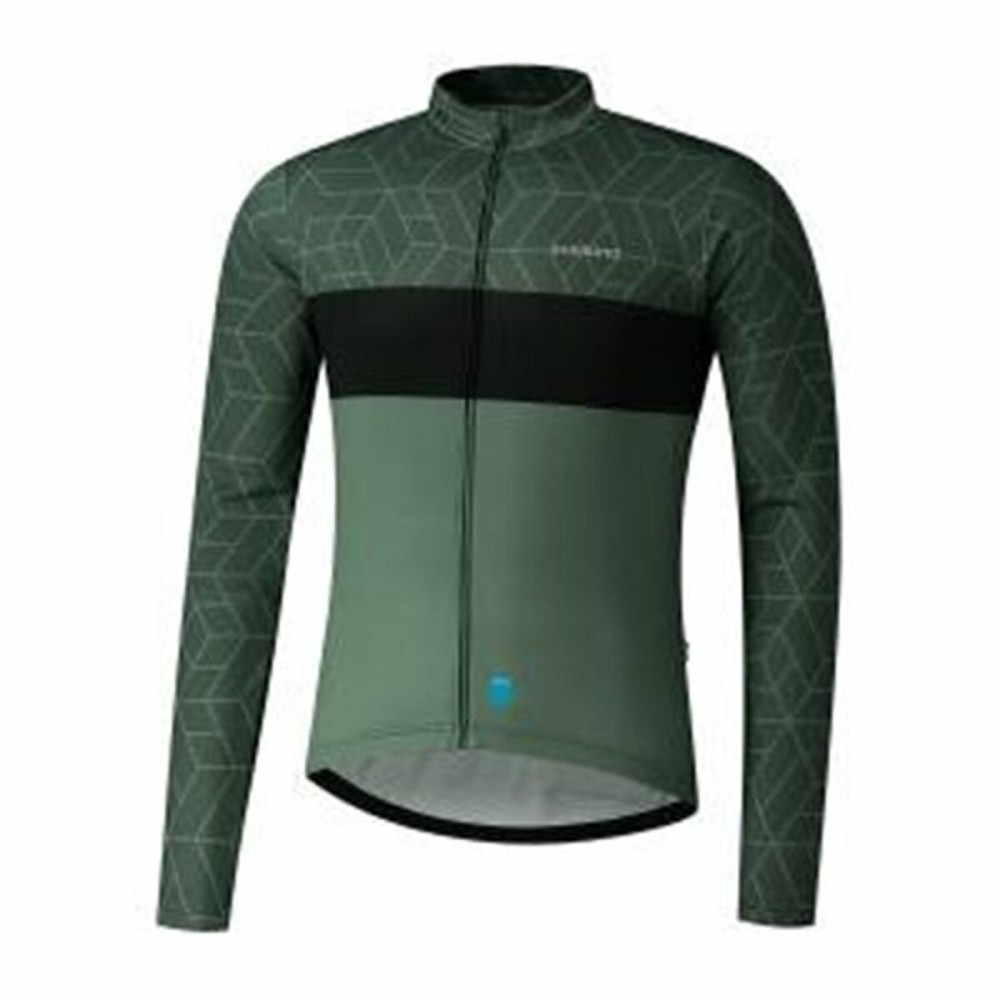 Casaco de Desporto para Homem Shimano Vertex Printed Verde