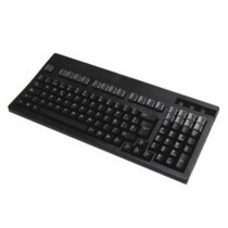 Teclado para TPV Mustek TE102TPVUSBNEGRO USB 2.0